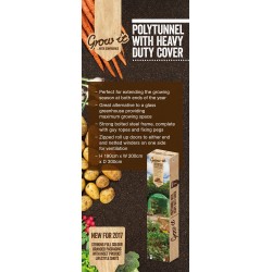 Polytunnel with Heavy Duty Cover Polytunnel with Heavy Duty Cover