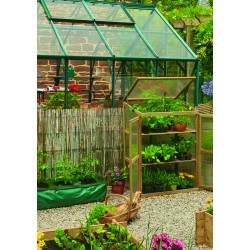 Wooden Growhouse - Natural Finish Wooden Growhouse - Natural Finish