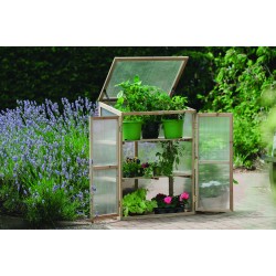 Wooden Growhouse - Natural Finish Wooden Growhouse - Natural Finish