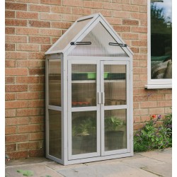 Wooden Growhouse - Dove Grey Wooden Growhouse - Dove Grey