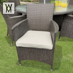 4 Seat Rattan Weave Dining Set
