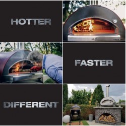 4 Pizze Wood Fired Oven - Diamond Grey - Top Only